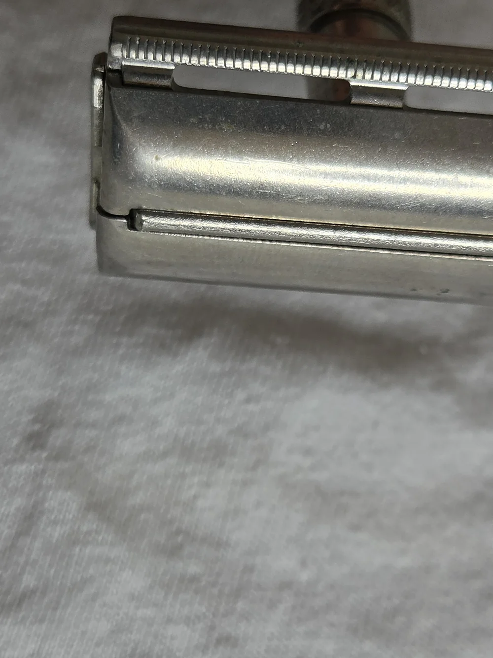 Vintage Gillette Classic Double Edge Safety Razor - Silver